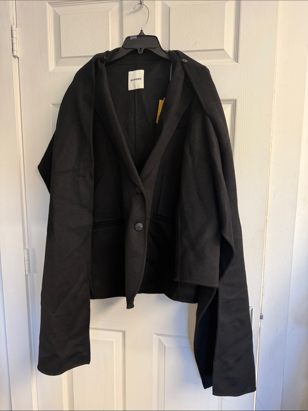 Victorien Wool Scarf Jacket — image 4 of 6